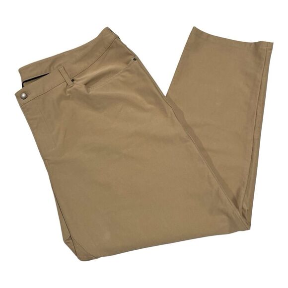 Lululemon ABC Classic-Fit 5 Pocket Pant 32"L Utilitech Trench Size 46 - Picture 1 of 15